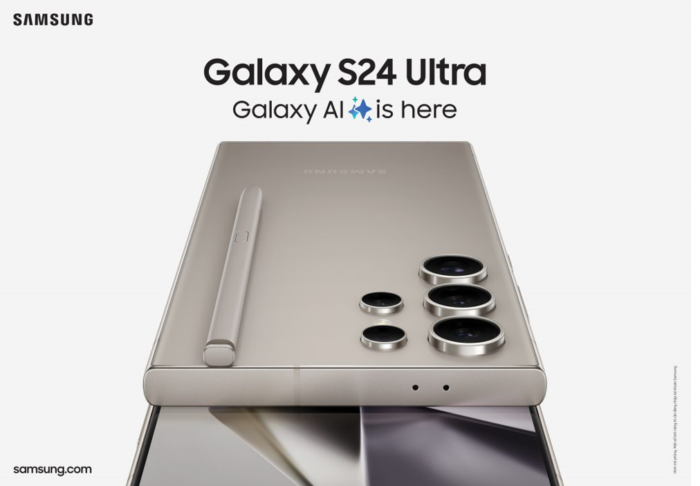 Chào đón kỷ nguyên quyền năng mới của AI trên điện thoại với Samsung Galaxy S24...